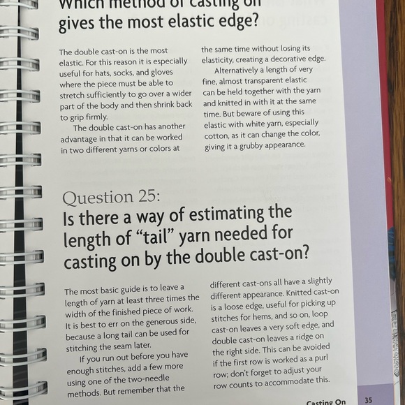 Knitting 200 Q & A book by Rita Taylor - Picture 3 of 8